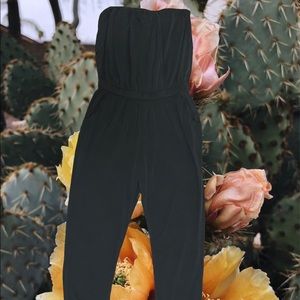 Old Navy Black Jumpsuit Straight Across with Pockets